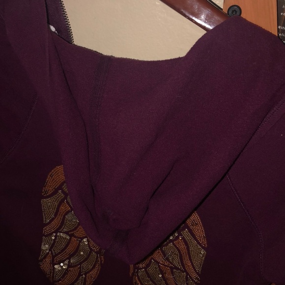 Victoria Secret purple Hoodie with angel design - Picture 4 of 11